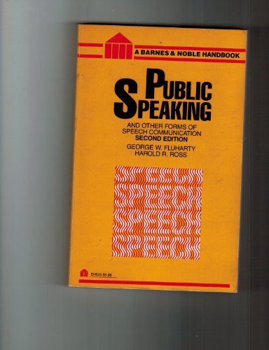 Imagen de archivo de Public Speaking and Other Forms of Speech Communication a la venta por ThriftBooks-Dallas