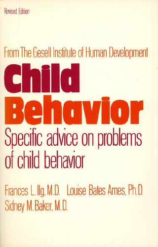 Beispielbild fr Child Behavior zum Verkauf von ThriftBooks-Dallas