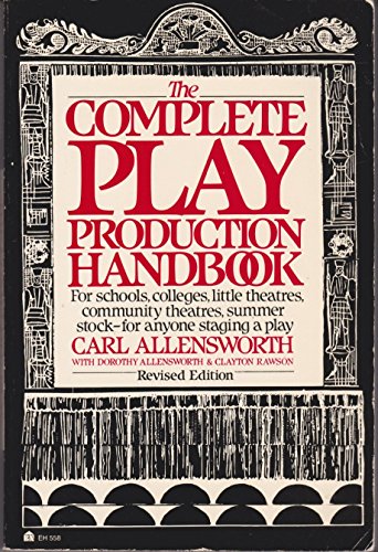 Beispielbild fr The Complete Play Production Handbook zum Verkauf von Better World Books