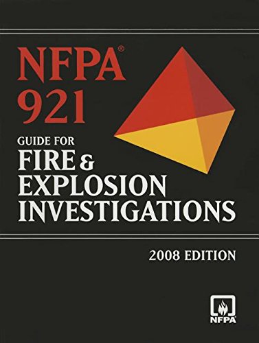 Imagen de archivo de Nfpa 921: Guide for Fire and Explosion Investigations 2008 a la venta por GoldenWavesOfBooks