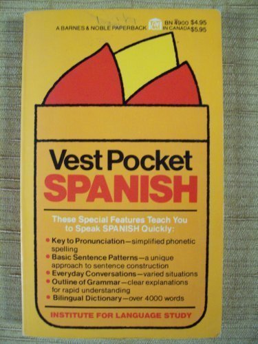 9780064649001: Vest Pocket Spanish