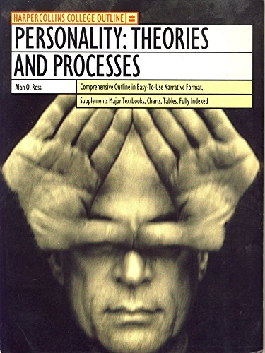 Imagen de archivo de Personality: Theories and Processes (Outline S.) a la venta por WorldofBooks