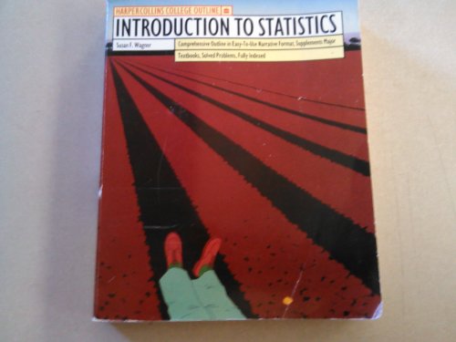 Stock image for HarperCollins College Outline Introduction to Statistics (HARPERCOLLINS COLLEGE OUTLINE SERIES) for sale by Gulf Coast Books