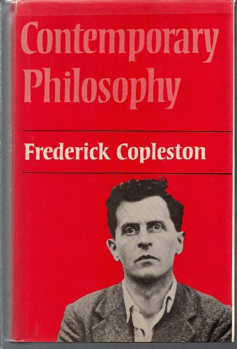 Beispielbild fr Contemporary philosophy: Studies of logical positivism and existentialism zum Verkauf von Ergodebooks