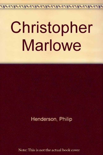 Stock image for Christopher Marlowe for sale by GloryBe Books & Ephemera, LLC