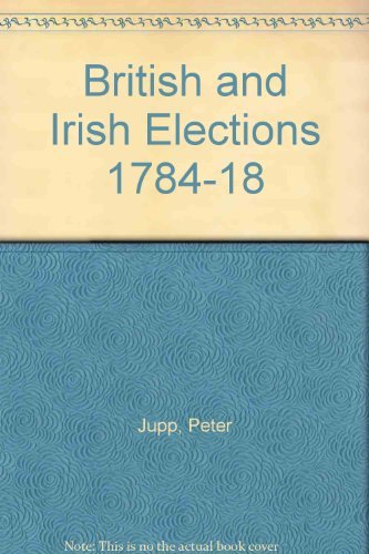 9780064934381: British and Irish Elections 1784-18