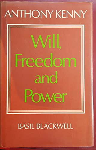 9780064936392: Will, freedom, and power