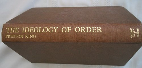 Stock image for The Ideology of Order, A Comparative Analysis of Jean Bodin and Thomas Hobbes, for sale by About Books