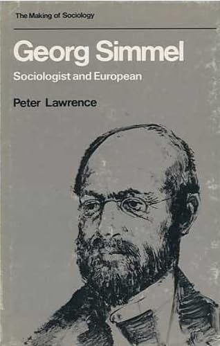 Imagen de archivo de Georg Simmel : Sociologist and European a la venta por Better World Books