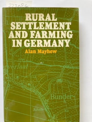 Imagen de archivo de Rural settlement and farming in Germany a la venta por ThriftBooks-Atlanta