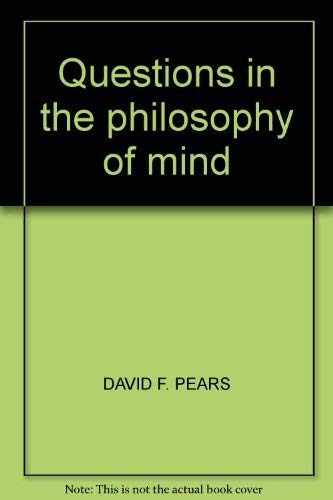 9780064954761: Questions in the Philosophy of Mind