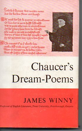 Imagen de archivo de Chaucer's Dream-Poems (This book is both a study of three of Chaucer's early poems-The Bake of the Duchesse, The Hous of Fame, and the Parlement of Foules - and an account of the poet's imaginative development during this opening phas of his career) a la venta por GloryBe Books & Ephemera, LLC