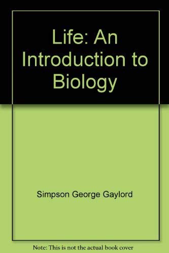 9780065000092: Life: An Introduction to Biology
