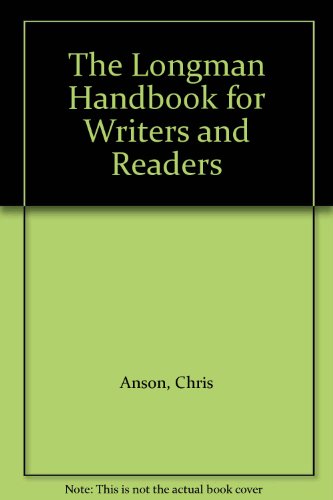 Stock image for The Longman Handbook for Writers and Readers for sale by dsmbooks