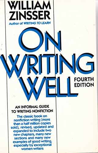 9780065000269: On Writing Well: Informal Guide to Writing Nonfiction