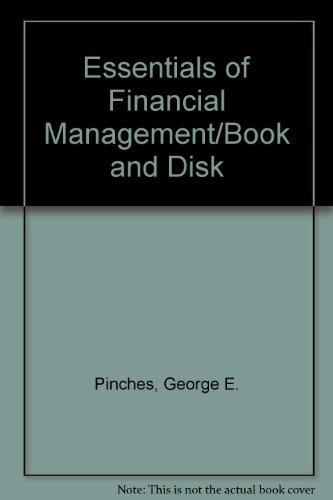 Stock image for Essentials of Financial Management/Book and Disk for sale by Wonder Book