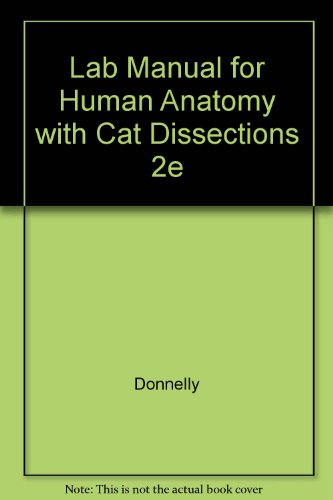 Imagen de archivo de Laboratory Manual for Human Anatomy: With Cat Dissections a la venta por HPB-Red