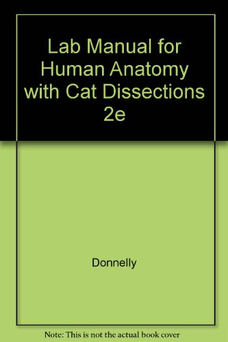 Stock image for Laboratory Manual for Human Anatomy: With Cat Dissections for sale by HPB-Red