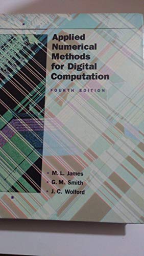 9780065004946: Applied Numerical Methods for Digital Computation