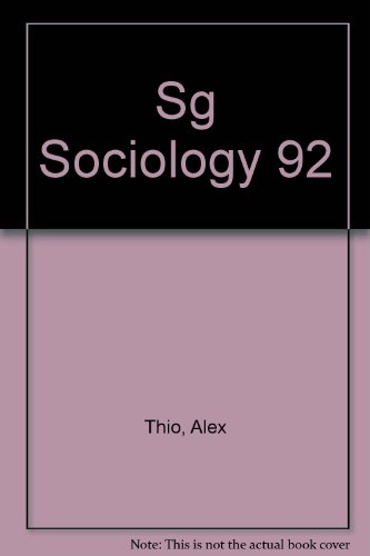 9780065005363: Sociology: An Introduction