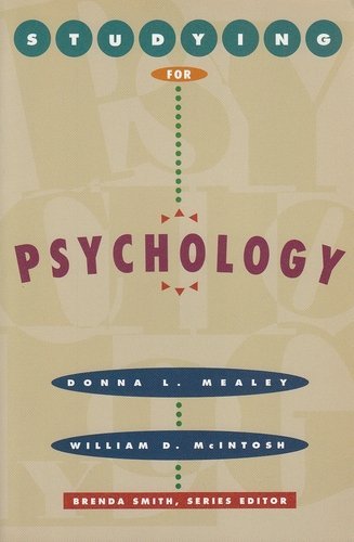 Imagen de archivo de Studying for Psychology a la venta por Wonder Book