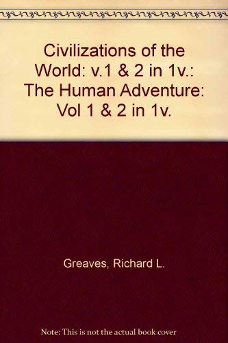 Stock image for Civilizations Of The World: The Human Adventure ; 9780065006742 ; 0065006747 for sale by APlus Textbooks