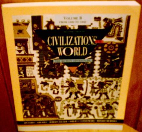 9780065006797: Civilization of World Vol B: The Human Adventure