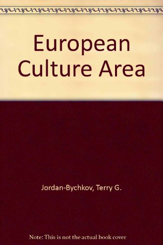 9780065007299: The European Culture Area: A Systematic Geography