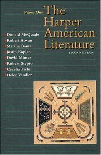 Imagen de archivo de Harper American Literature, Volume I (2nd Edition) a la venta por SecondSale