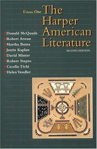 9780065009644: Harper American Literature, Volume I: 001