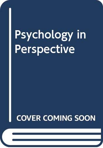 9780065009903: Psychology in Perspective