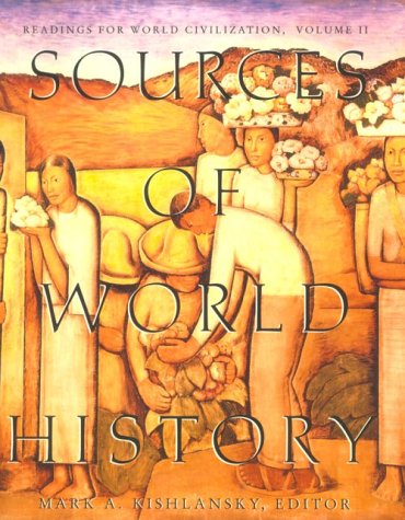 9780065010350: Sources of World History Volume 2: 002