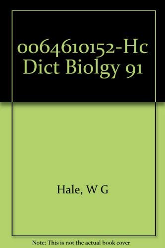 Imagen de archivo de Dictionary of Biology a la venta por UHR Books