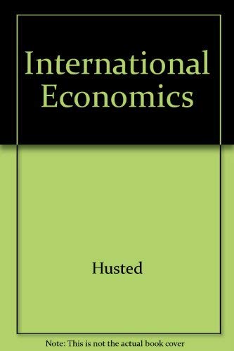Stock image for International Economics for sale by The Book Cellar, LLC