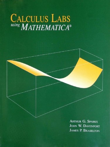 Beispielbild fr Calculus Labs Using Mathematica zum Verkauf von ThriftBooks-Atlanta