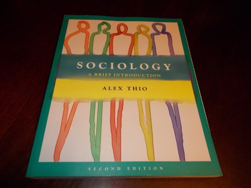 Beispielbild fr Sociology: A brief introduction zum Verkauf von Wonder Book