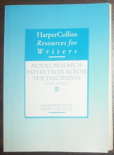 Harper Collins Research (9780065020267) by Smith, Charlotte; Smith