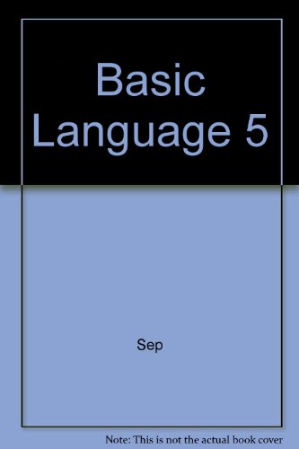 Stock image for Basic Language 5 for sale by Dailey Ranch Books