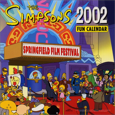 The Simpsons 2002 Fun Calendar (9780066211510) by Groening, Matt