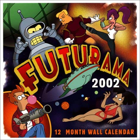 9780066211527: Futurama 2002 Calendar