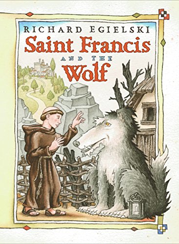 Beispielbild fr Saint Francis and the Wolf zum Verkauf von BooksRun