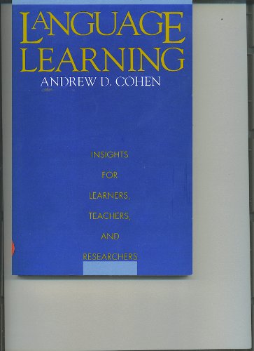 Stock image for Language Learning: Insights for Learners, Teachers, and Researchers for sale by Blue Vase Books