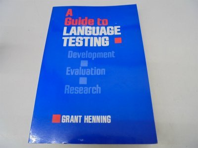 Imagen de archivo de A guide to language testing: Development, evaluation, research (Methodology) a la venta por Wonder Book