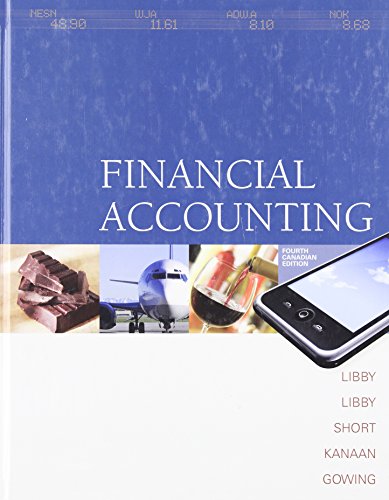 9780070001497: Financial Accounting with Connect Access Card, Fourth CDN Edition