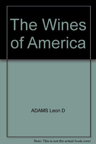 Imagen de archivo de The Wines Of America a la venta por Library House Internet Sales