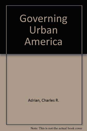 9780070004467: Governing Urban America