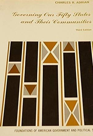 9780070004535: Governing our fifty states and their communities (Foundations of American government and political science)