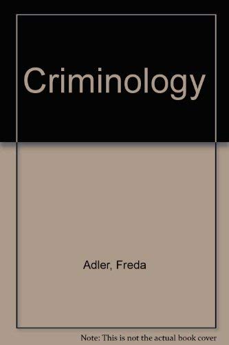 Imagen de archivo de Criminology a la venta por HPB-Red