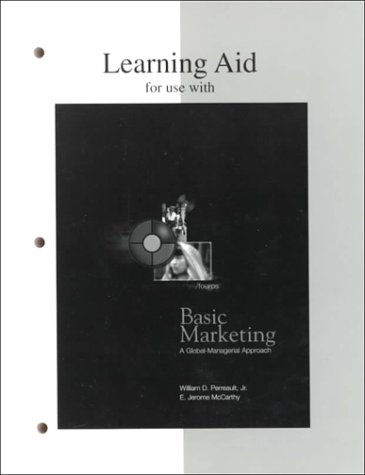 Stock image for Basic Marketing Learning Aid for sale by Wonder Book
