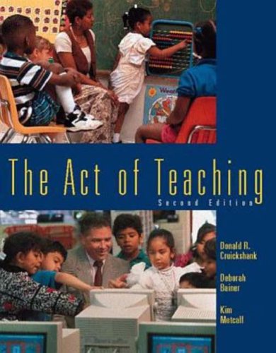 Imagen de archivo de The Act of Teaching a la venta por Better World Books